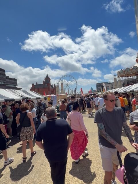 If you’re visiting Cardiff Bay today or tomorrow, here is a quick guide on how to find us! 🗺️As you can see, there’s a massive food festival taking  place right outside Mermaid Quay. While it looks great, we aren’t actually inside the festival grounds. Instead, we are set up just a literal 1-minute walk away, right within the grounds of the Red Dragon Centre.It’s super easy to get to, slightly less chaotic, and we’ve got our full collection on display. Come on over and take a look—we are here all weekend!📍 Red Dragon Centre grounds (just off the main bay)
🗓️ Saturday & Sunday#CardiffBay #RedDragonCentre #CardiffSummerMarket #CardiffEvents #CardiffFoodFestival CardiffShopping WalesMarkets
