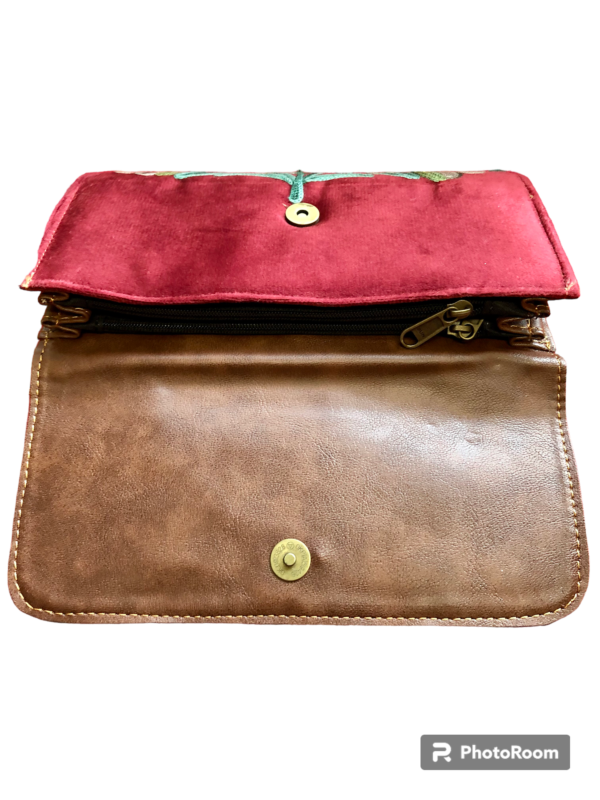 Double Sided Handmade Leather Wallet - Image 2