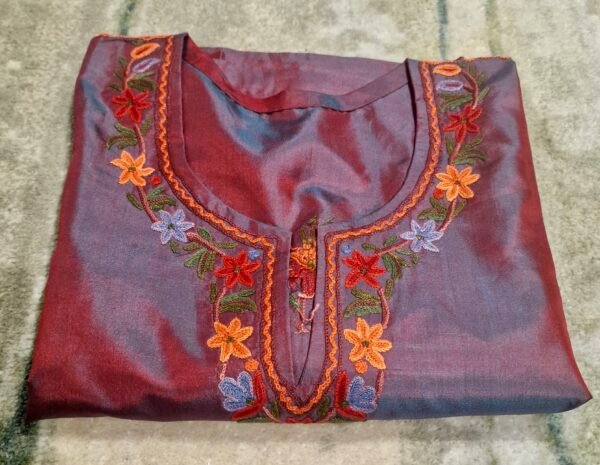 Hand Embroidered Silk Tops - Image 5