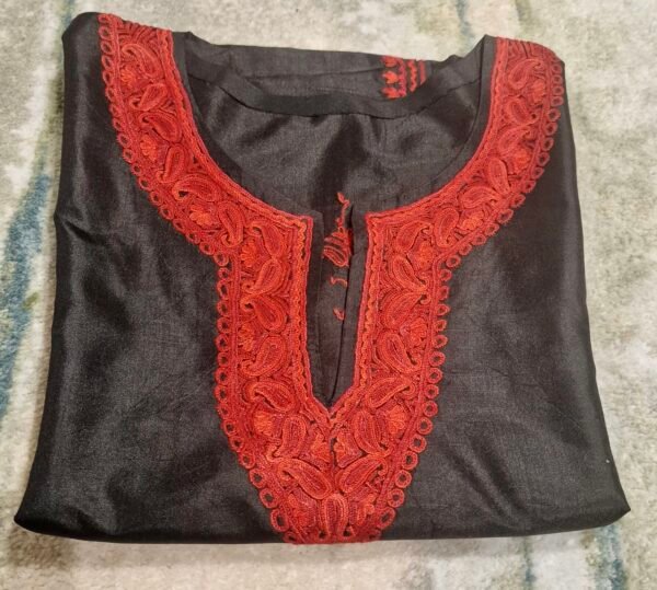 Hand Embroidered Silk Tops - Image 4