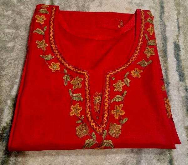 Hand Embroidered Silk Tops - Image 4