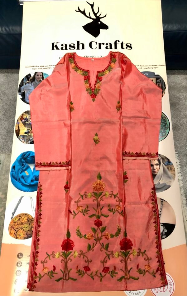 Hand Embroidered Silk Tops