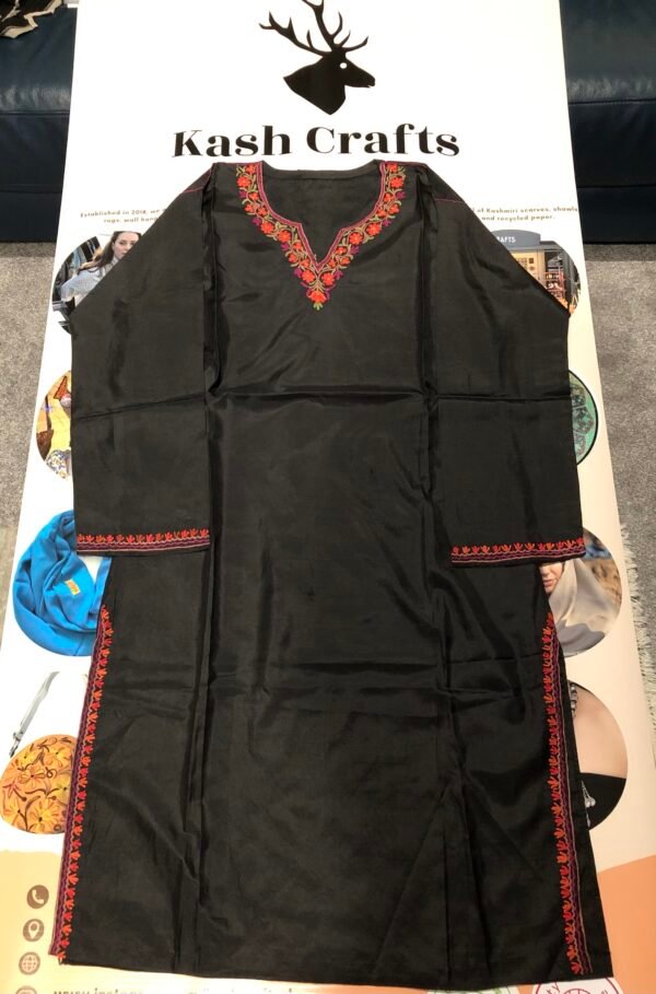Hand Embroidered Silk Tops