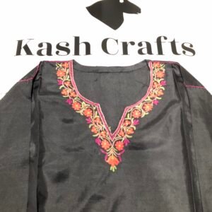 Hand Embroidered Silk Tops