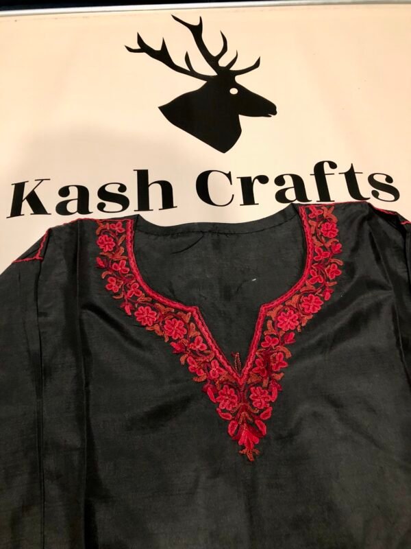 Hand Embroidered Silk Tops - Image 2