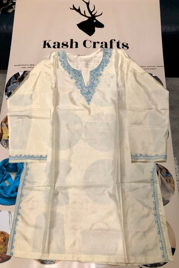 Hand Embroidered Silk Tops - Image 2