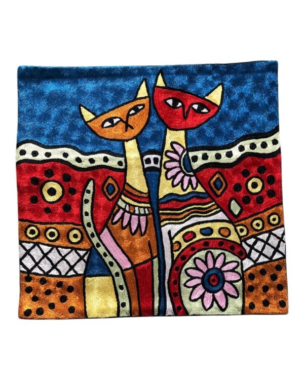 Silk Handmade  Cushion Cover