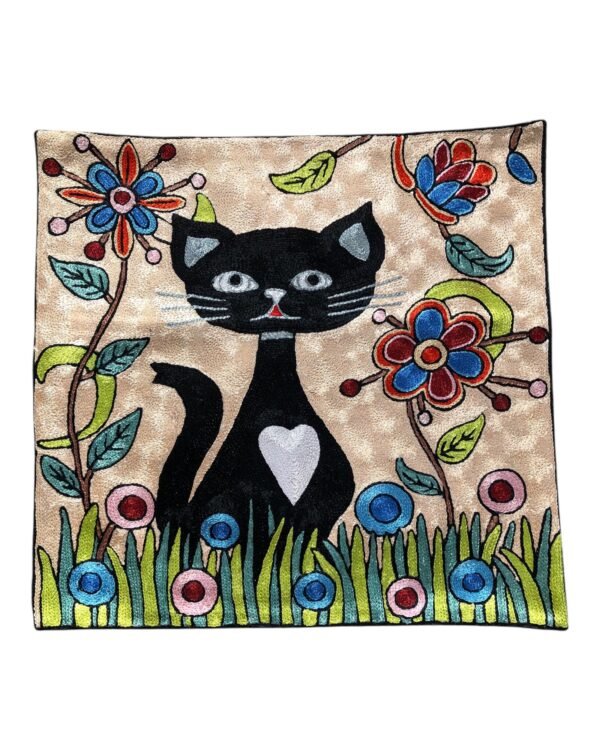 Silk Handmade  Cushion Cover