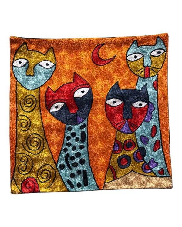 Silk Handmade  Cushion Cover
