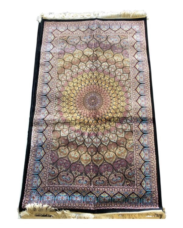 Regal Eclipse – Persian Silk Rug (5ft x 3ft / 152cm x 91cm)
