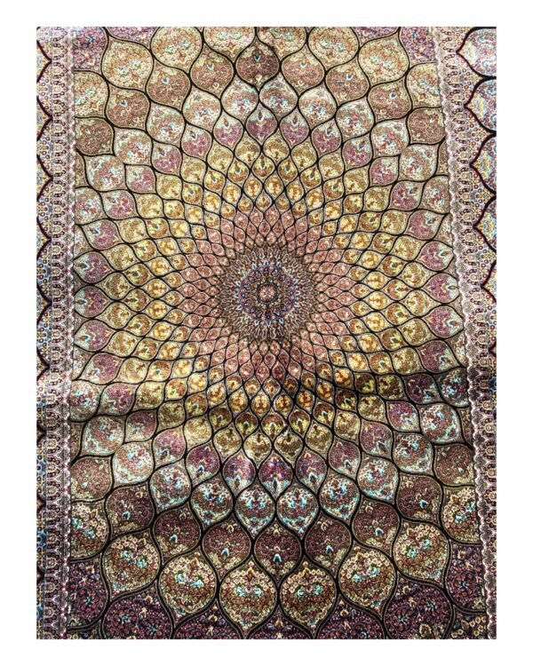 Regal Eclipse – Persian Silk Rug (5ft x 3ft / 152cm x 91cm) - Image 2