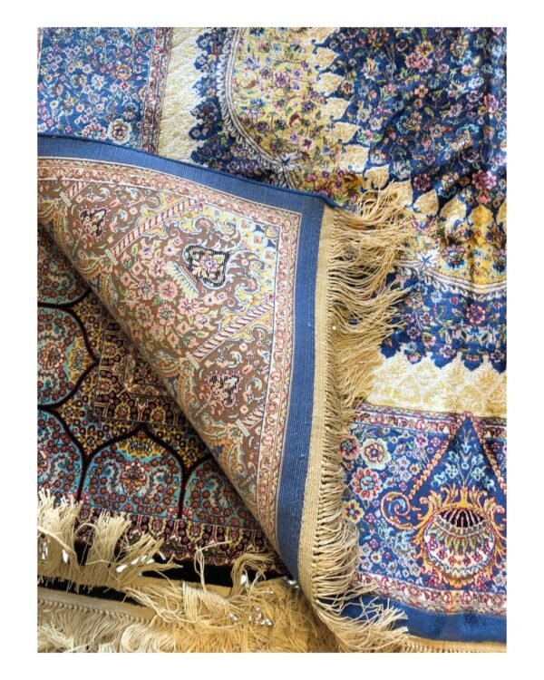 Garden of Light – Persian Silk Rug (5ft x 3ft / 152cm x 91cm) - Image 4