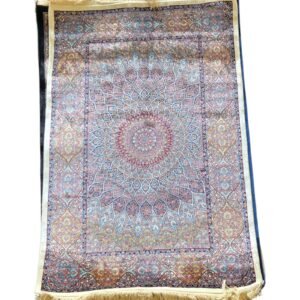 Kaleidoscope of Kerman – Persian Silk Rug (2ft x 3ft / 61cm x 91cm)